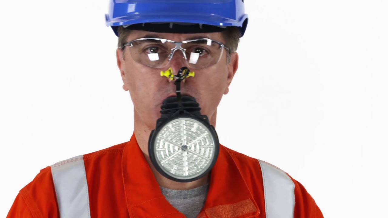 Donning a Dräger Parat Mask