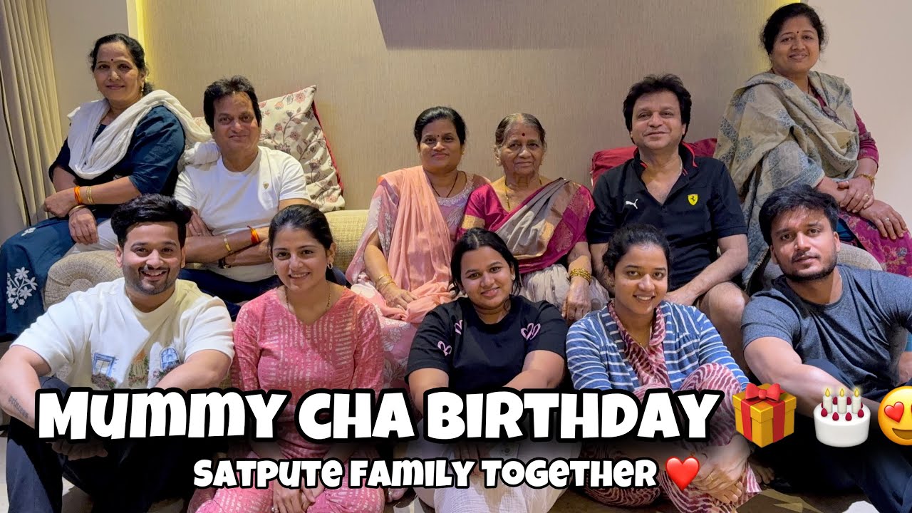 Satpute Family Trip ❤️ - Mummy Kaku aatya sobat prank 😂 | birthday vlog | Aditya Satpute vlogs