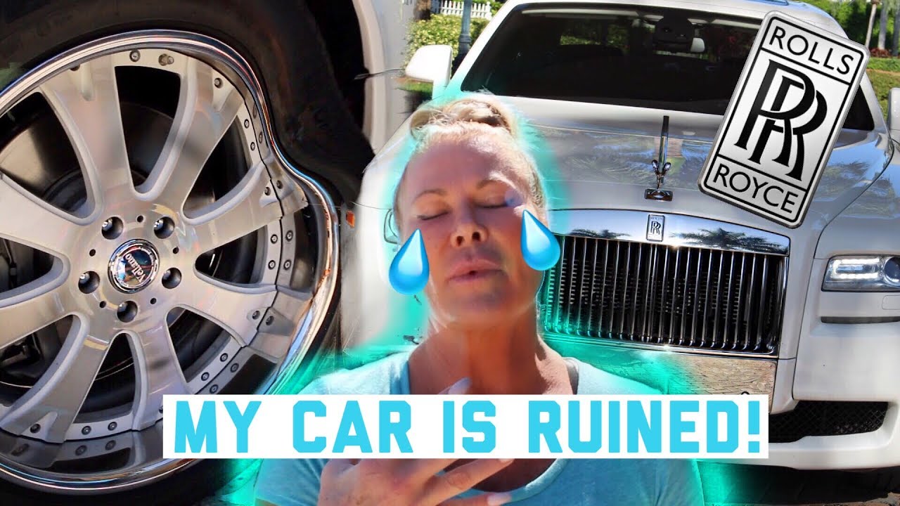 half a million dollar car DAMAGED!