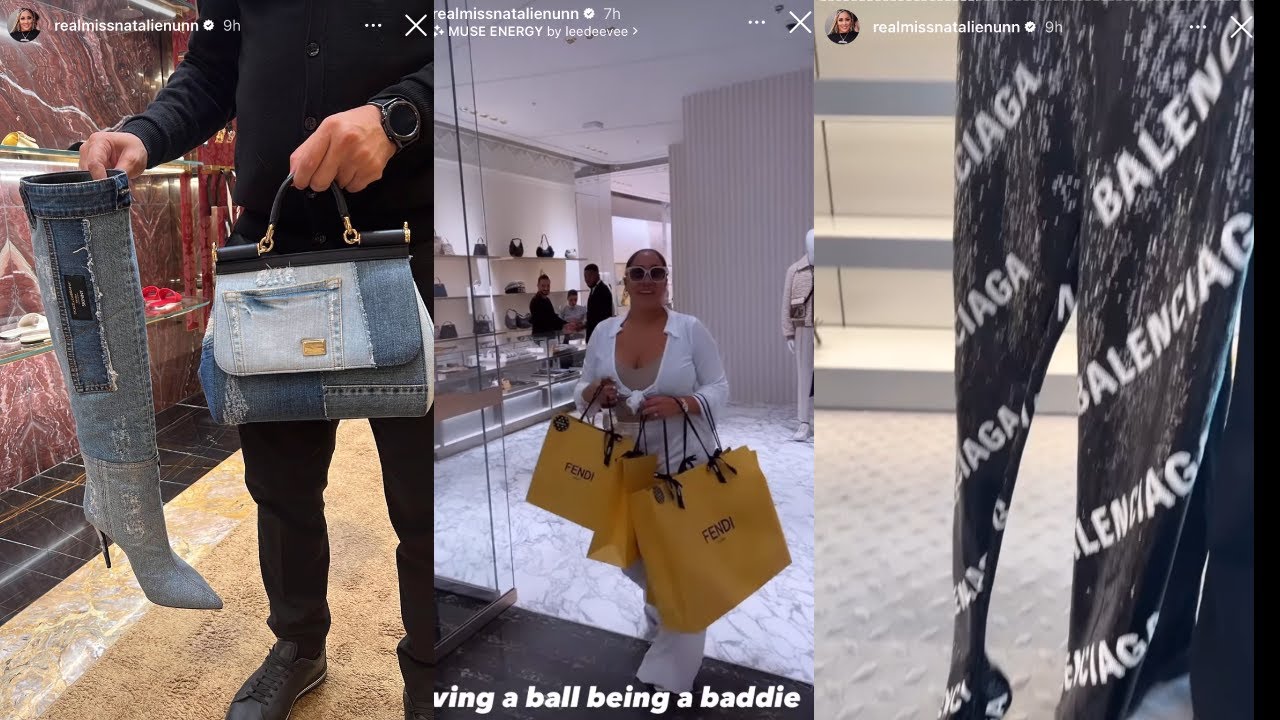Natalie Nunn - shopping spree in Dubai! 10.07.2022