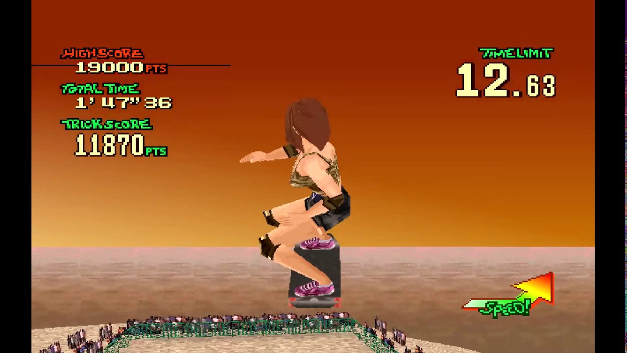 Street Sk8er - psx - (No Talk) Longplay with Ginger