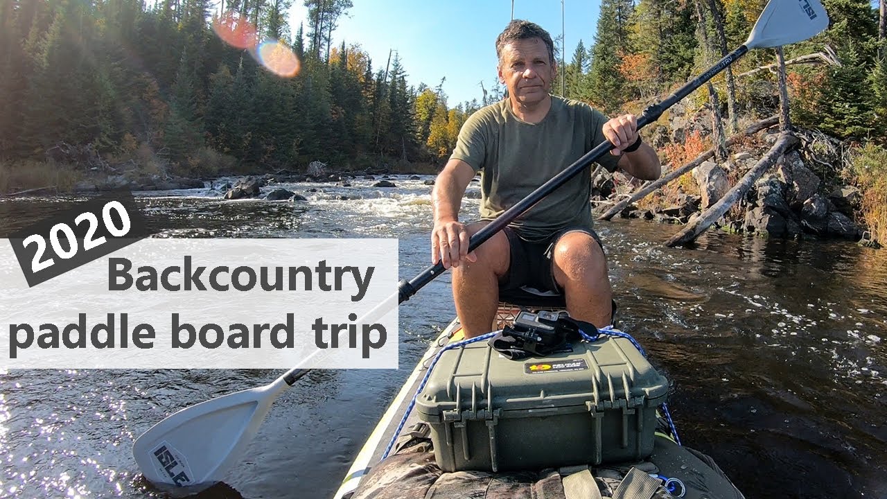 2020 Solo Backcountry Paddle Board trip