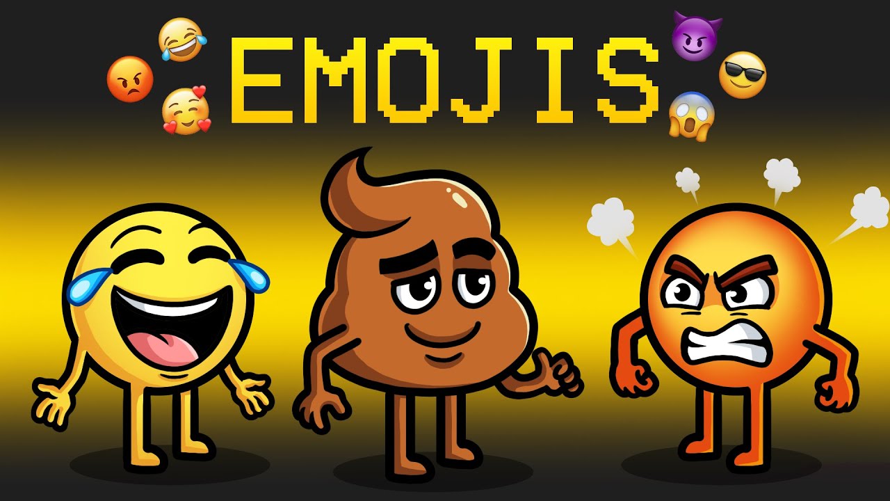 ¡Among Us PERO somos EMOJIS ! 🔪💩💀😂😡 SILVIOGAMER en AMONG US PERO ⭐