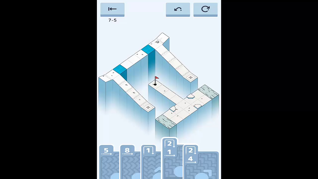 Golf Peaks World 7 Level 1-12 Walkthrough