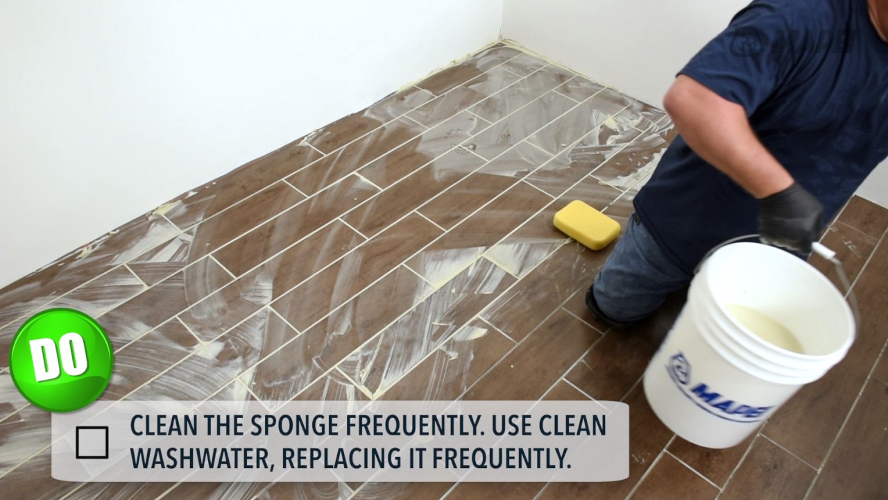 Do's and Don'ts of applying cement grout