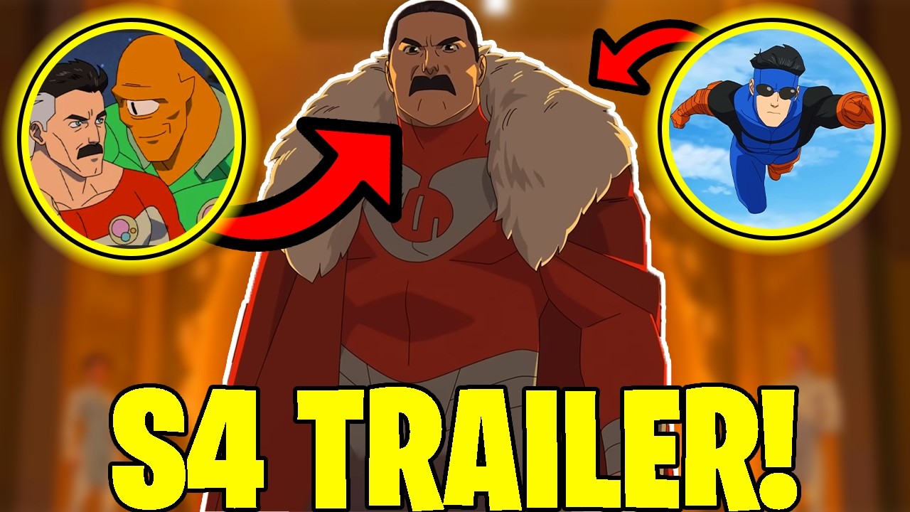 Invincible Season 4 Official Trailer REACTION! (EPIC!)