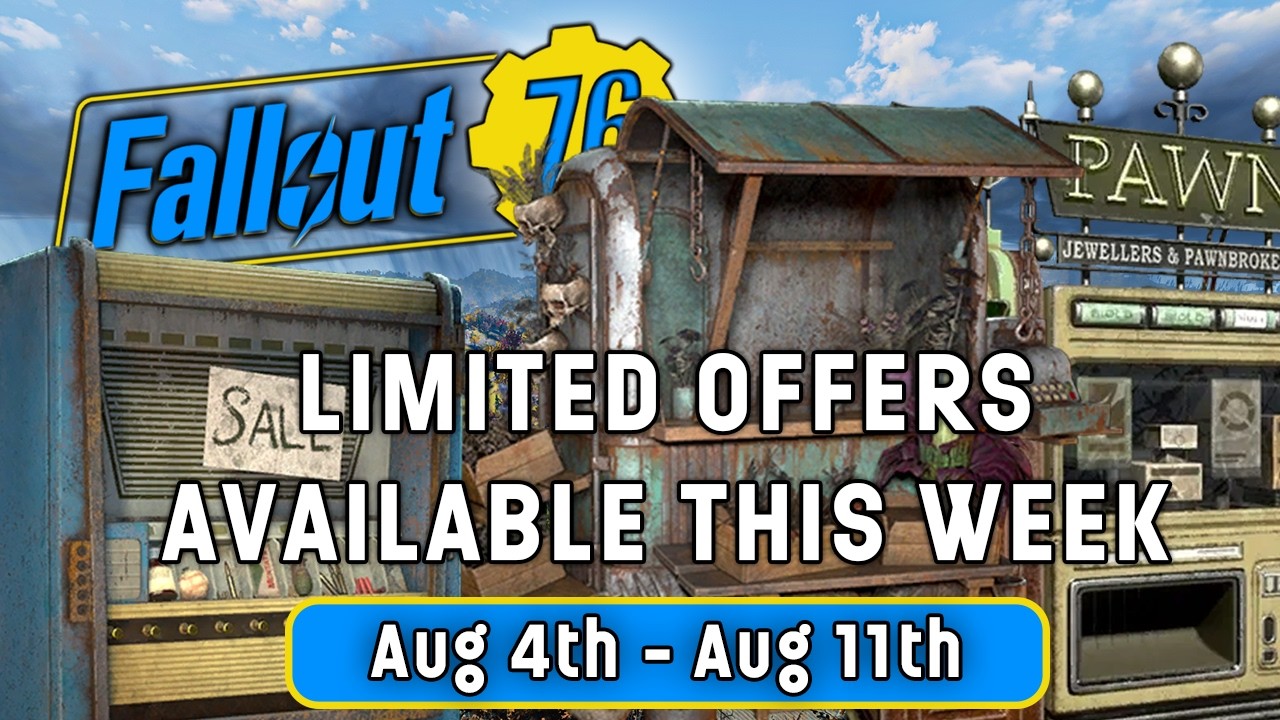 Ограниченные по времени предложения в Атомной лавке Fallout 76 на этой неделе