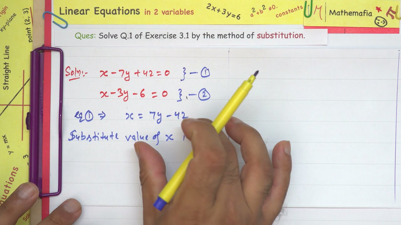 Example 5 - Chapter 3 - Class 10 | Pair Of Linear Equations In Two Variables  | NCERT Maths | CBSE