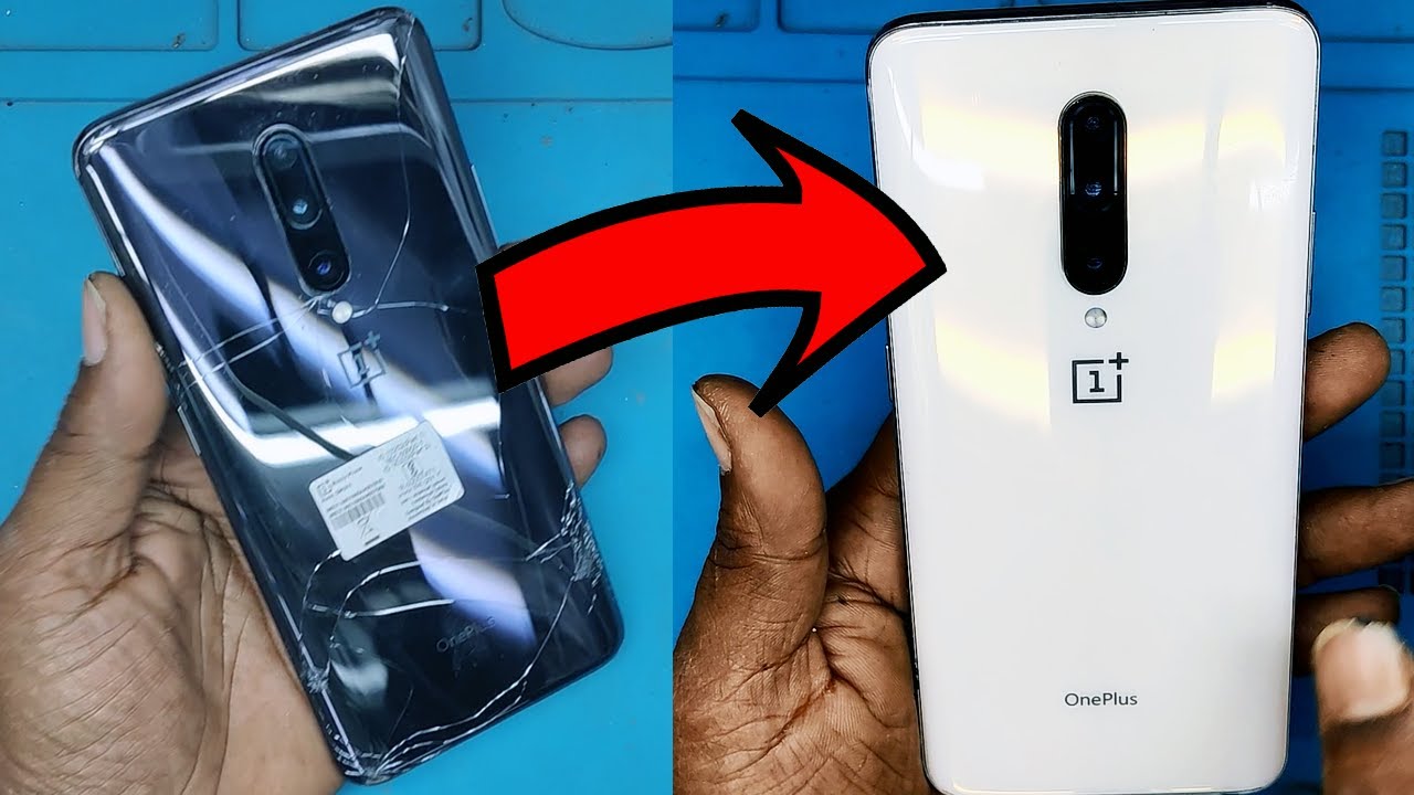 Oneplus 7pro Back Glass Replacement | How To Replace The Back Glass Panel Of Oneplus