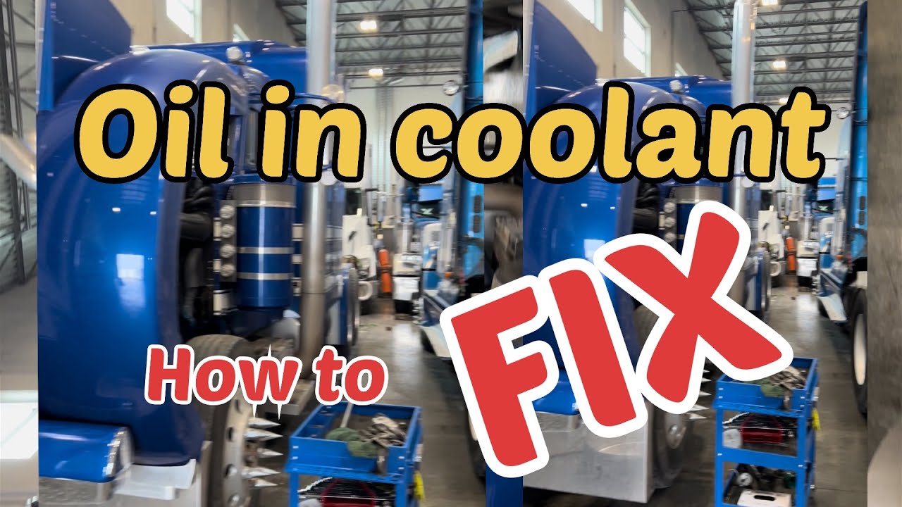How to fix oil mixed in coolant on CAT C15 : Mechanic Edition
