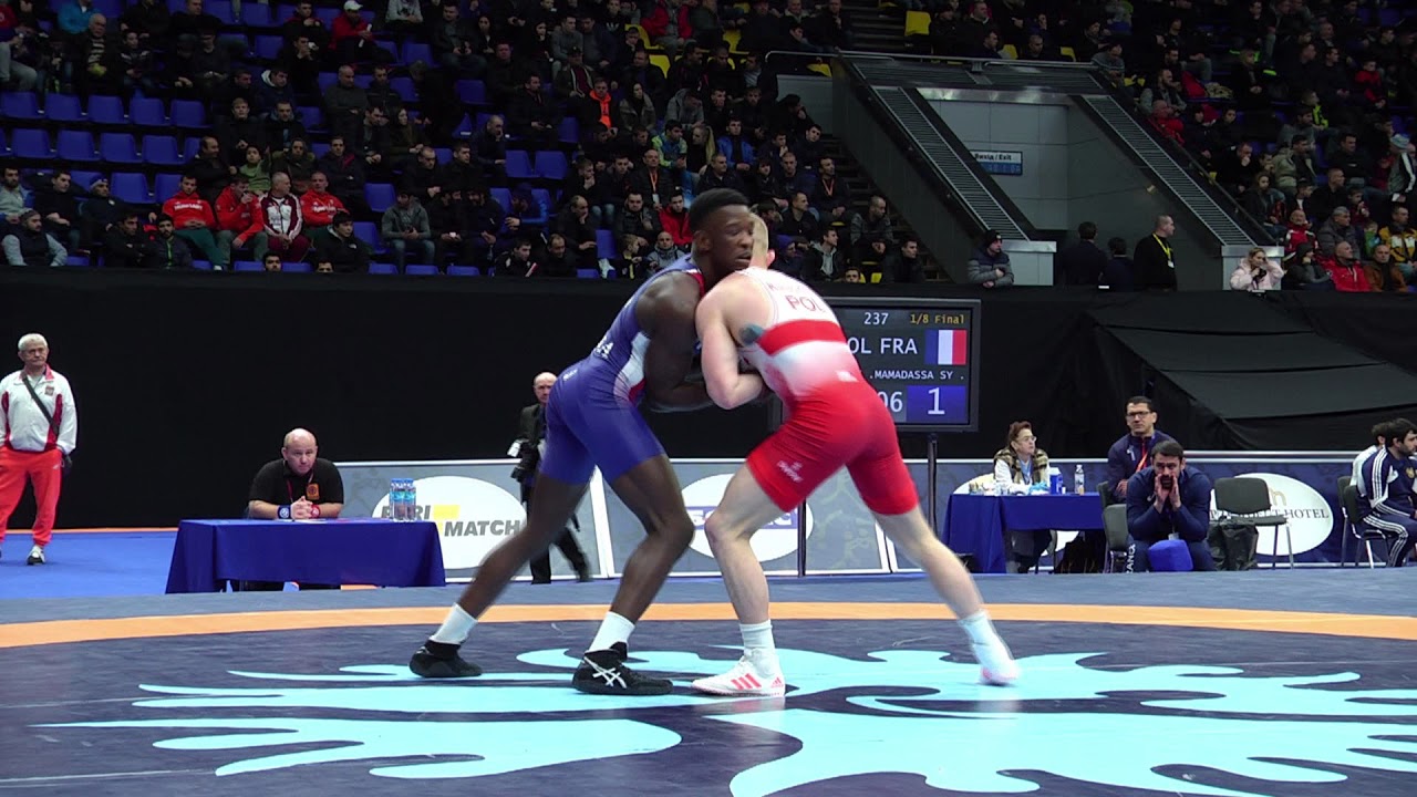 1 8 Final GR   67 kg POL DAWID KARECINSKI FRA MAMADASSA SYLLA