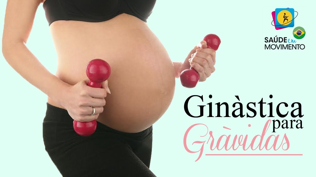 Exercícios para a grávida fazer em casa