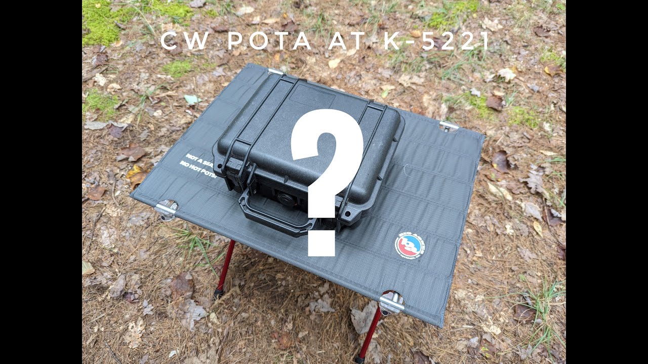 Is this radio even worth buying for CW?  It wasn't....until yesterday!  CW POTA  at K-5221