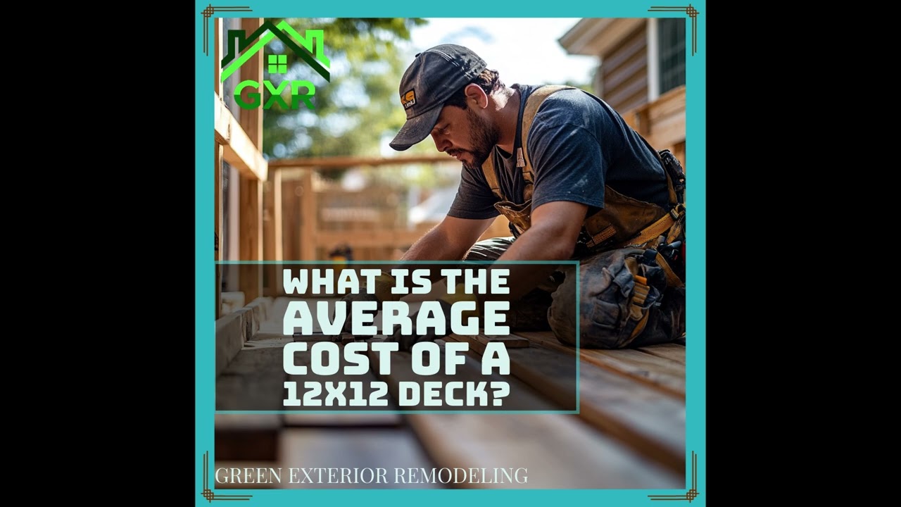 What is the Average Cost of a 12x12 Deck?