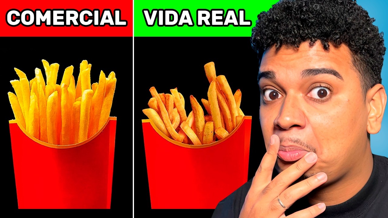 A COMIDA DOS COMERCIAIS É UMA MENTIRA