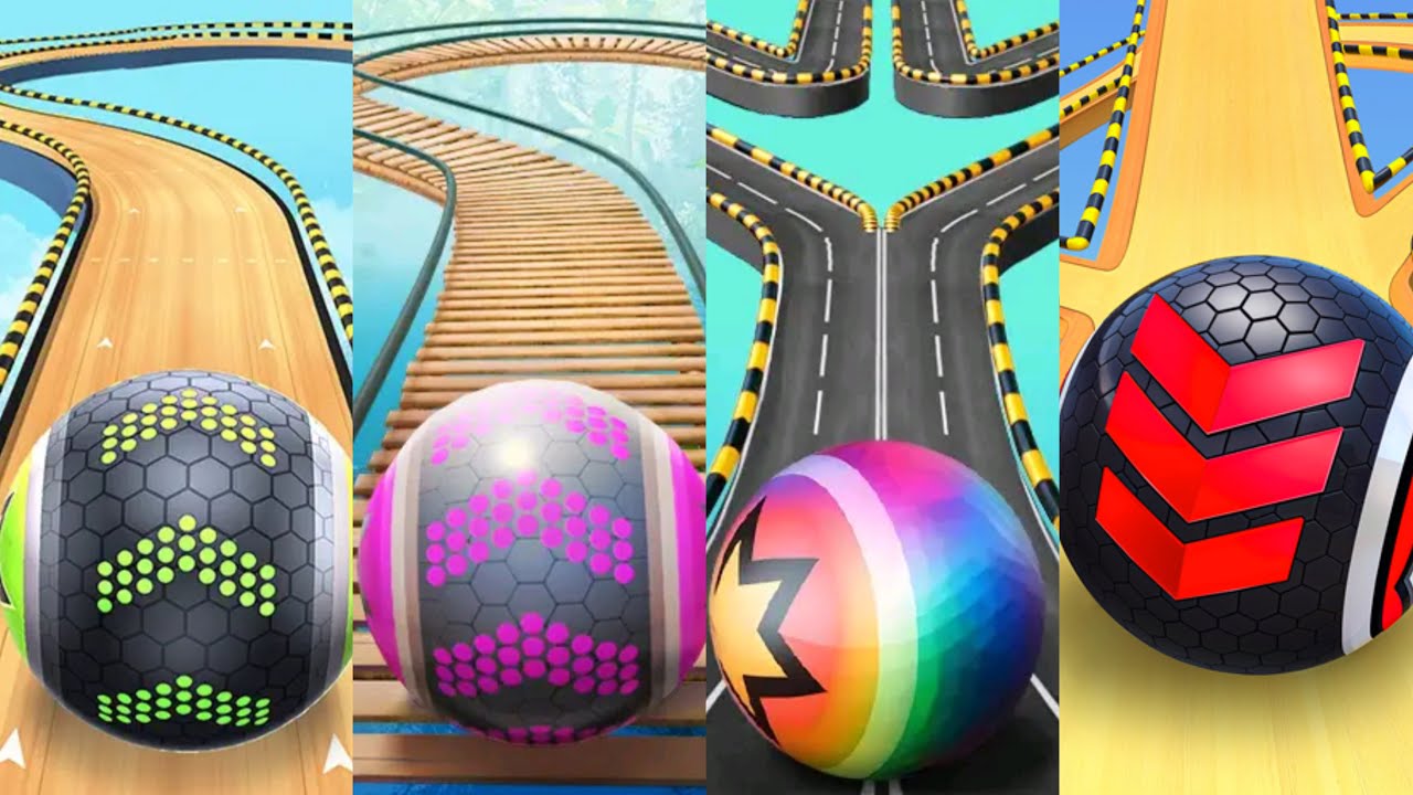Going Balls - SpeedRun Challenge VS Rollance Balls, Rolling Balls, Ball Race 3D Walkthrough 689