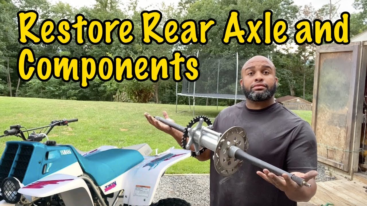 1992 Banshee Axle and Components Install