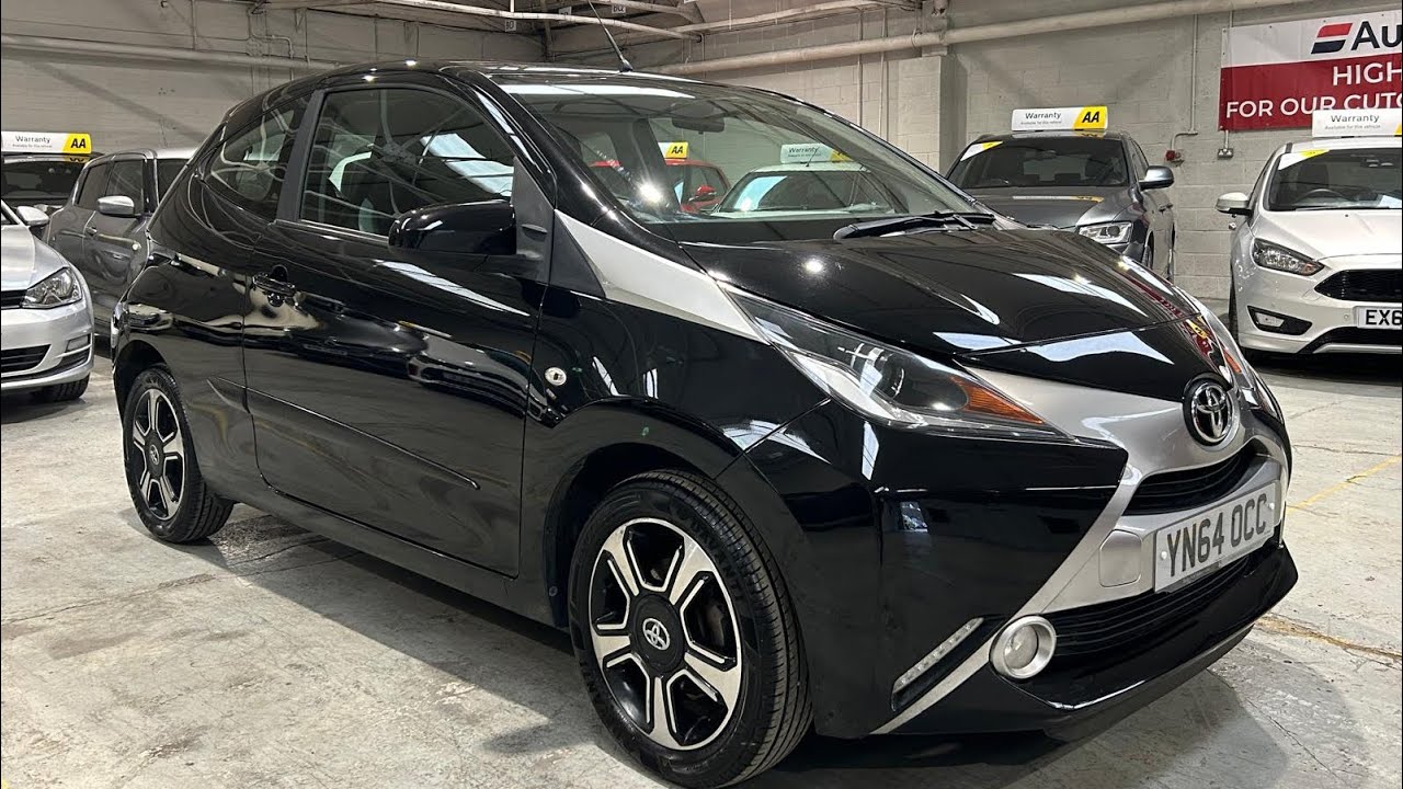 Toyota Aygo 64 plate 