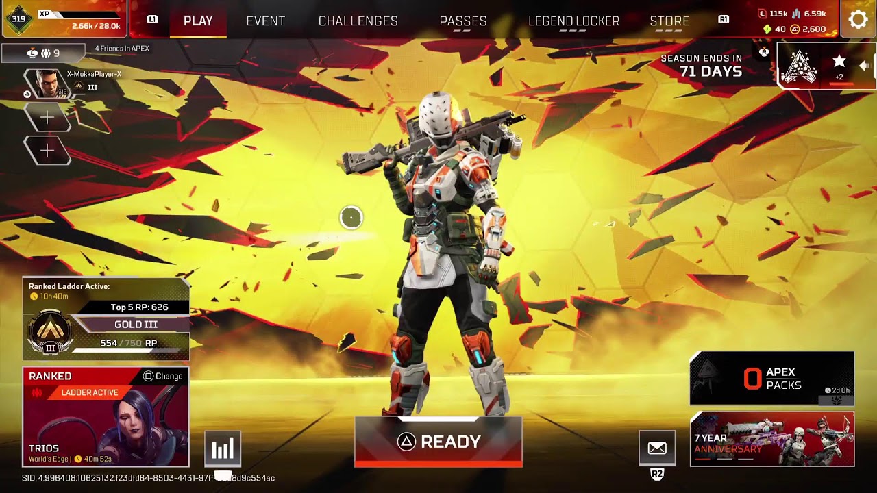Apex Legends Rank Push Tamil | Pro-Noob Gameplay | X-MokkaPlayer-X | Game Still On