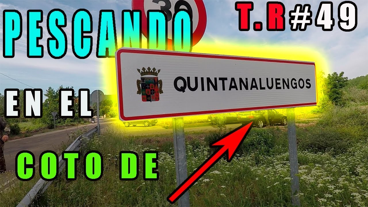 PESCANDO EN EL COTO DE QUINTANALUENGOS ( FISHING DRY FLY)