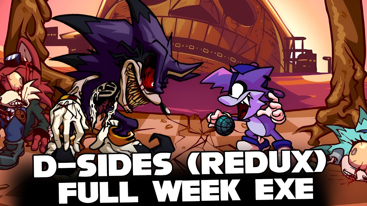 FNF | D-SIDE IS UPDATE!!! - D-Sides (REDUX) | (ZEPHANIAH) (SONIC.EXE) (GAME OVER)