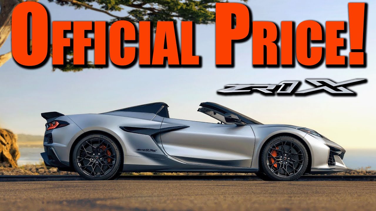 1st LOOK at C8 ZR1X's SHOCKING PRICE & NEW Paint FINISH!