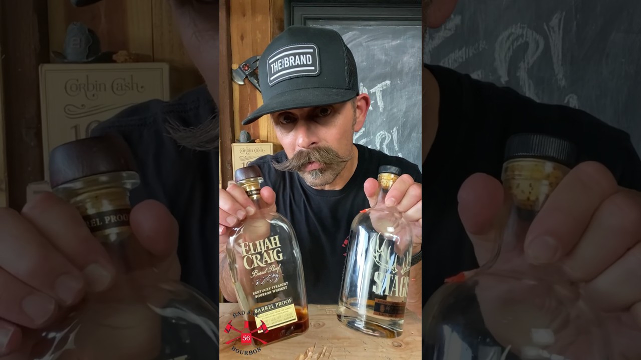 Stagg Jr. Batch 12 vs Elijah Craig Barrel Proof C920 🤩💵🤯🥃 #thisorthat #allocatedbourbon