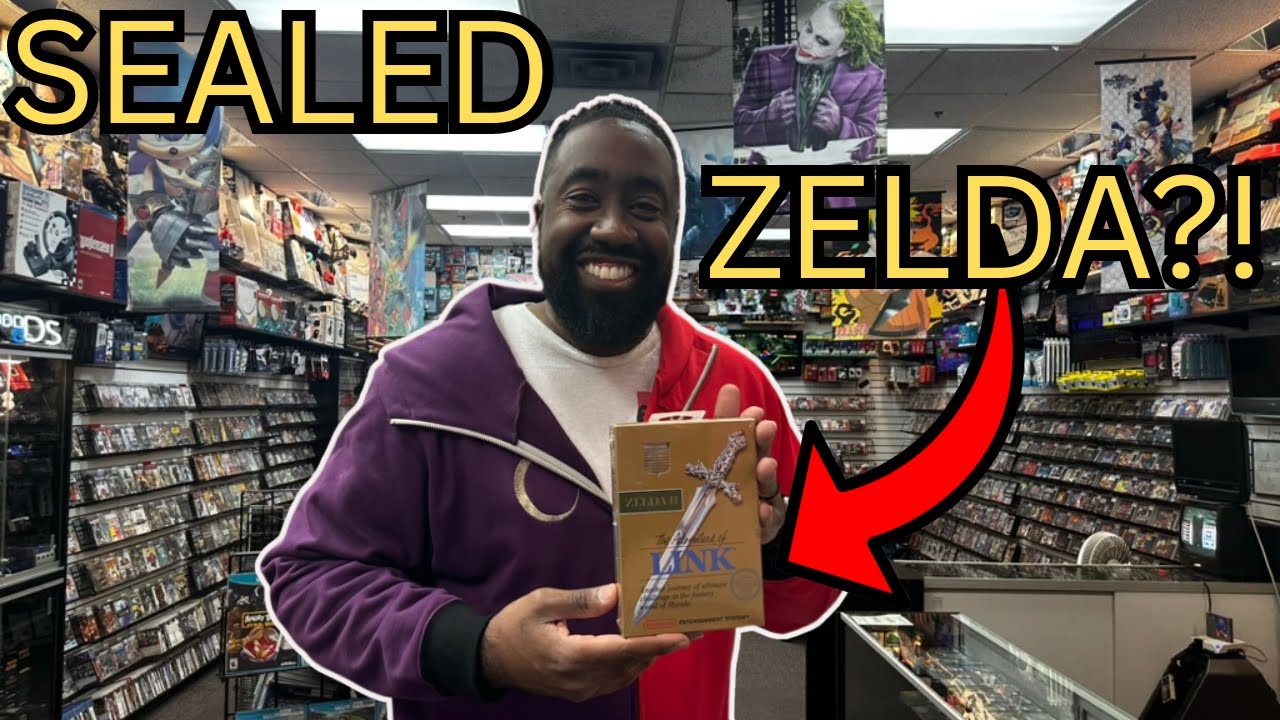 Zelda II SEALED After 35 Years?! Graded or Kept Raw?