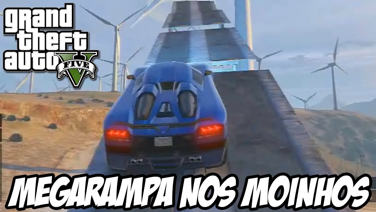 GTA V - A MEGARAMPA NOS MOINHOS