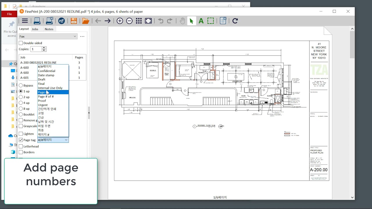 Loading PDFs into FinePrint