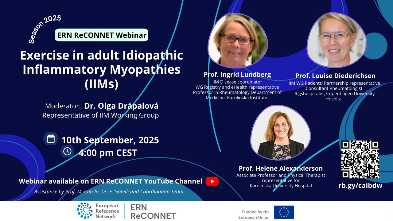 Exercise in adult idiopathic inflammatory myopathies (IIMs)