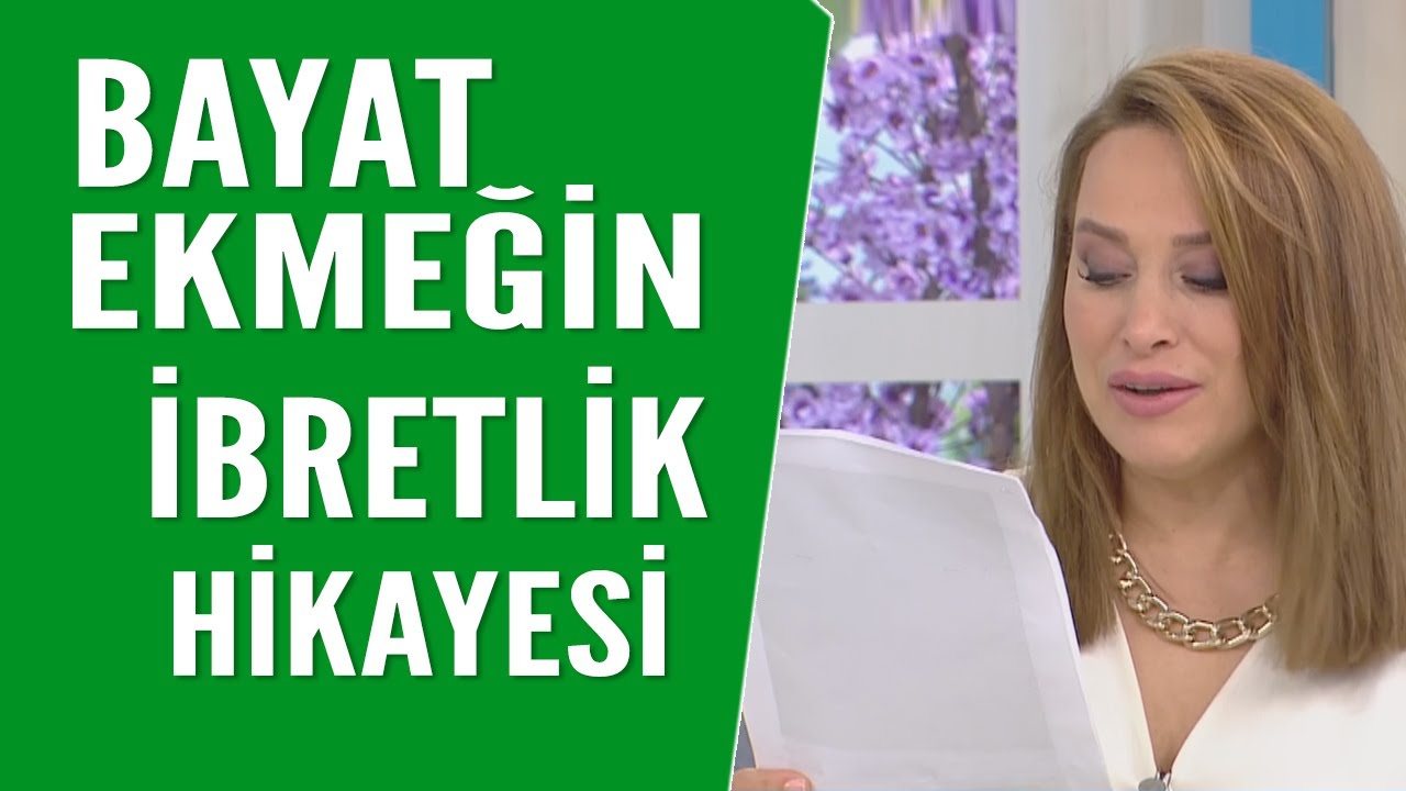Bayat ekmeğin ibretlik hikayesi!