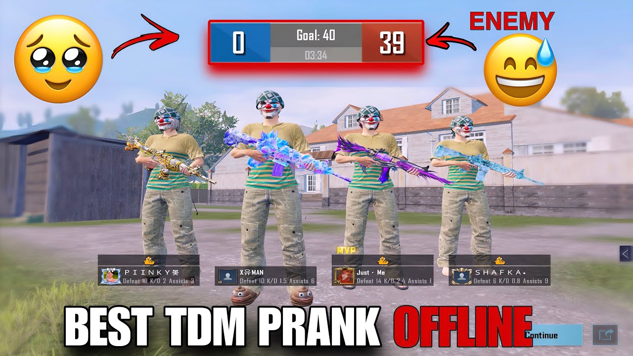 OMG😱TDM PRANK NOOB CHALLENGE 0:40 SOLO VS SQUAD🔥SAMSUNG,A10,A20,A30,S10,S20,ipadpro,mini5,mini6