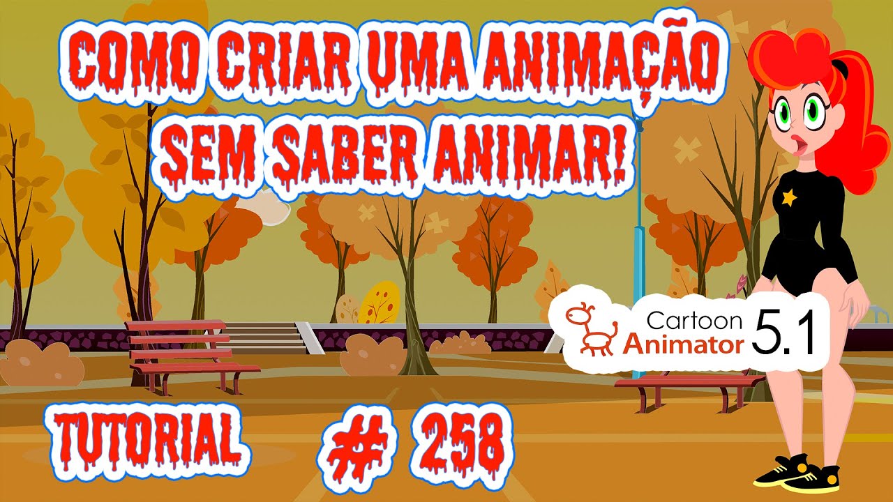 Como Criar Uma Animação Sem Saber Animar - Cartoon Animator 5 Tutorial #258
