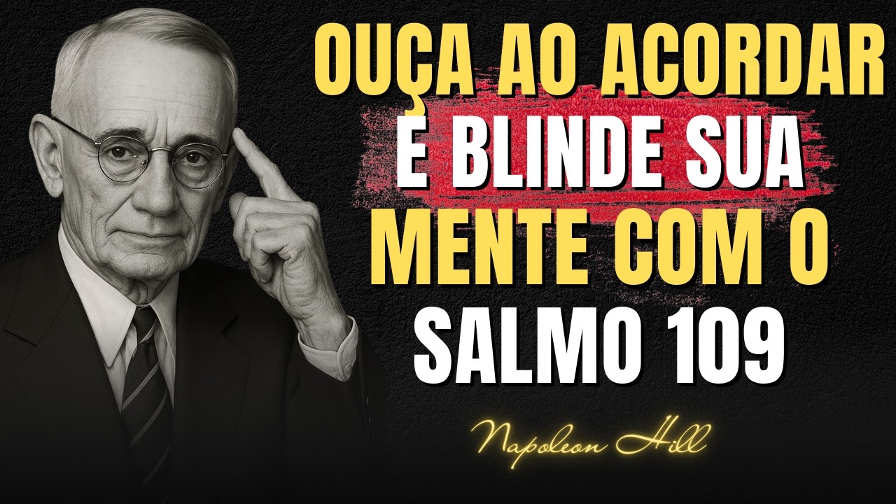 Faça Isso AO ACORDAR e Proteja Sua Mente de Influências Negativas com o SALMO 109 | Napoleon Hill