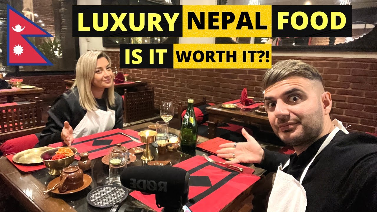 FIRST TIME Eating Nepalese Food in Kathmandu's BEST Restaurant 🇳🇵