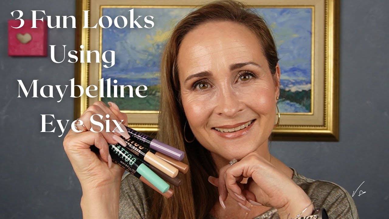 Quick & Easy Eye Makeup for Mature Eyes 😍 Maybelline Eye Stix