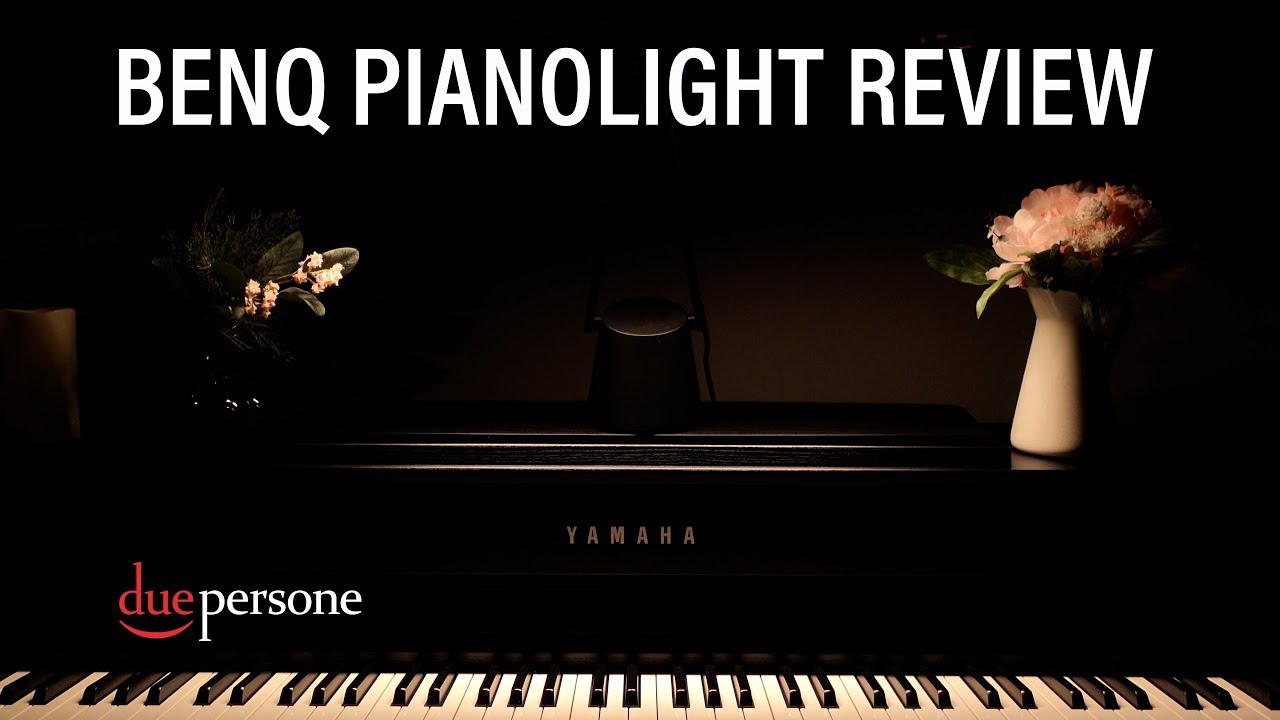 BENQ PIANOLIGHT REVIEW | PIANO LAMP / PIANO LIGHT | #DUEPERSONE | SONY ZV1