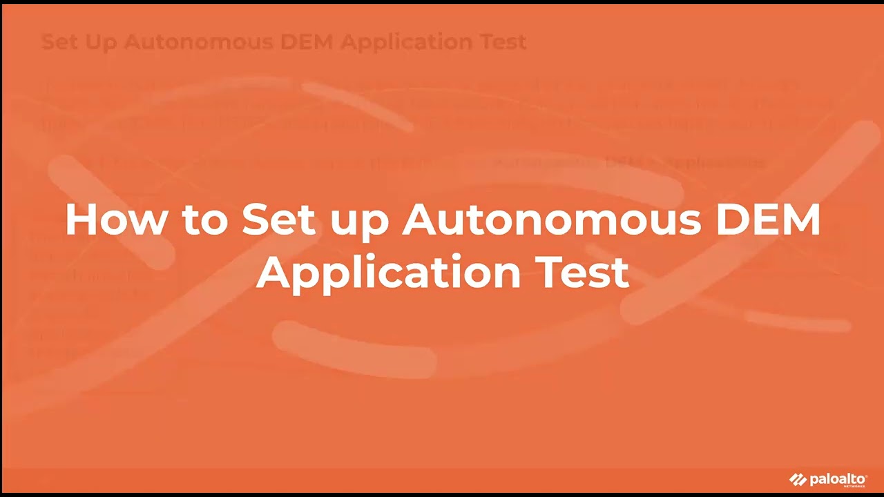Prisma Access and Autonomous Digital Experience Management