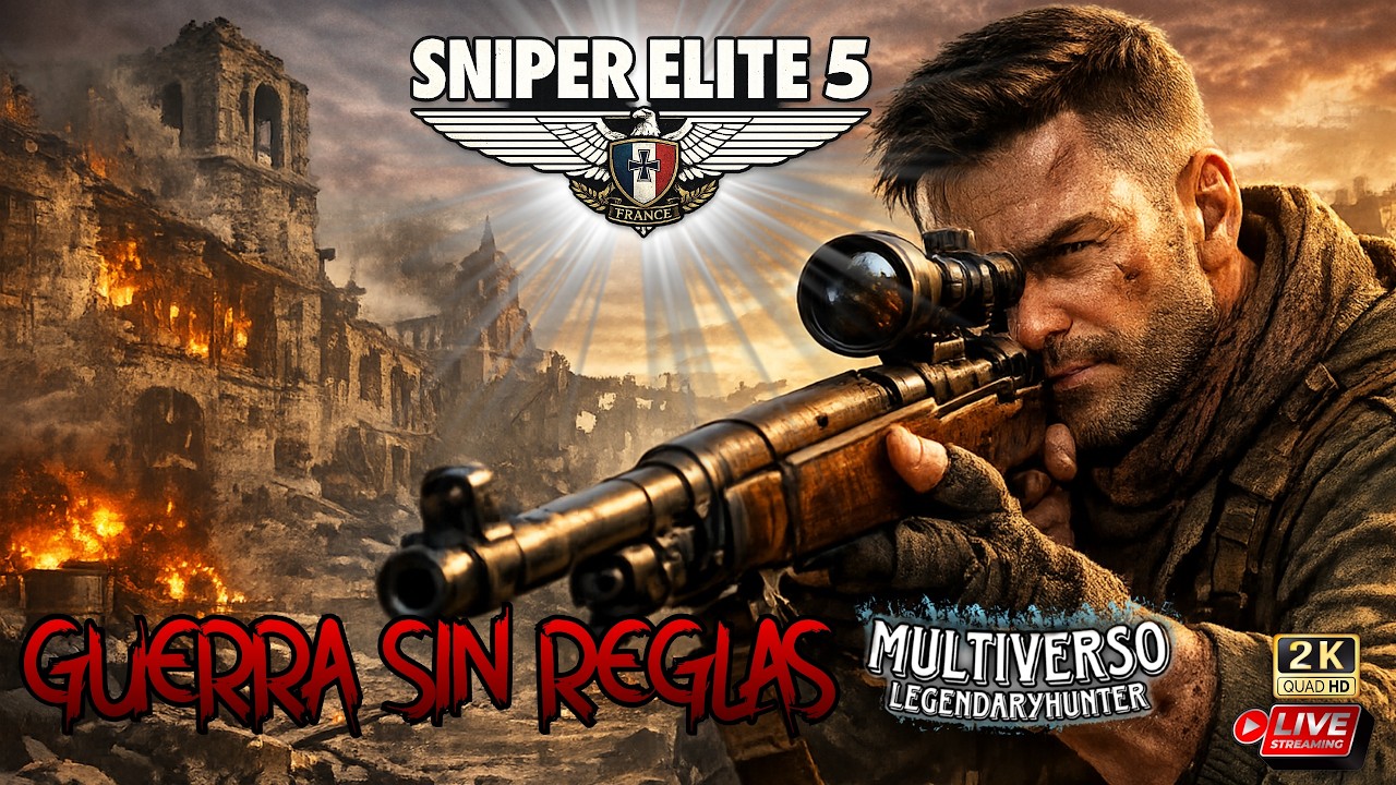 LEGENDARY HUNTER | SNIPER ELITE 5 📡 FIRST CONTACT #SniperElite5 #LegendaryHunter #Gaming #SinReglas