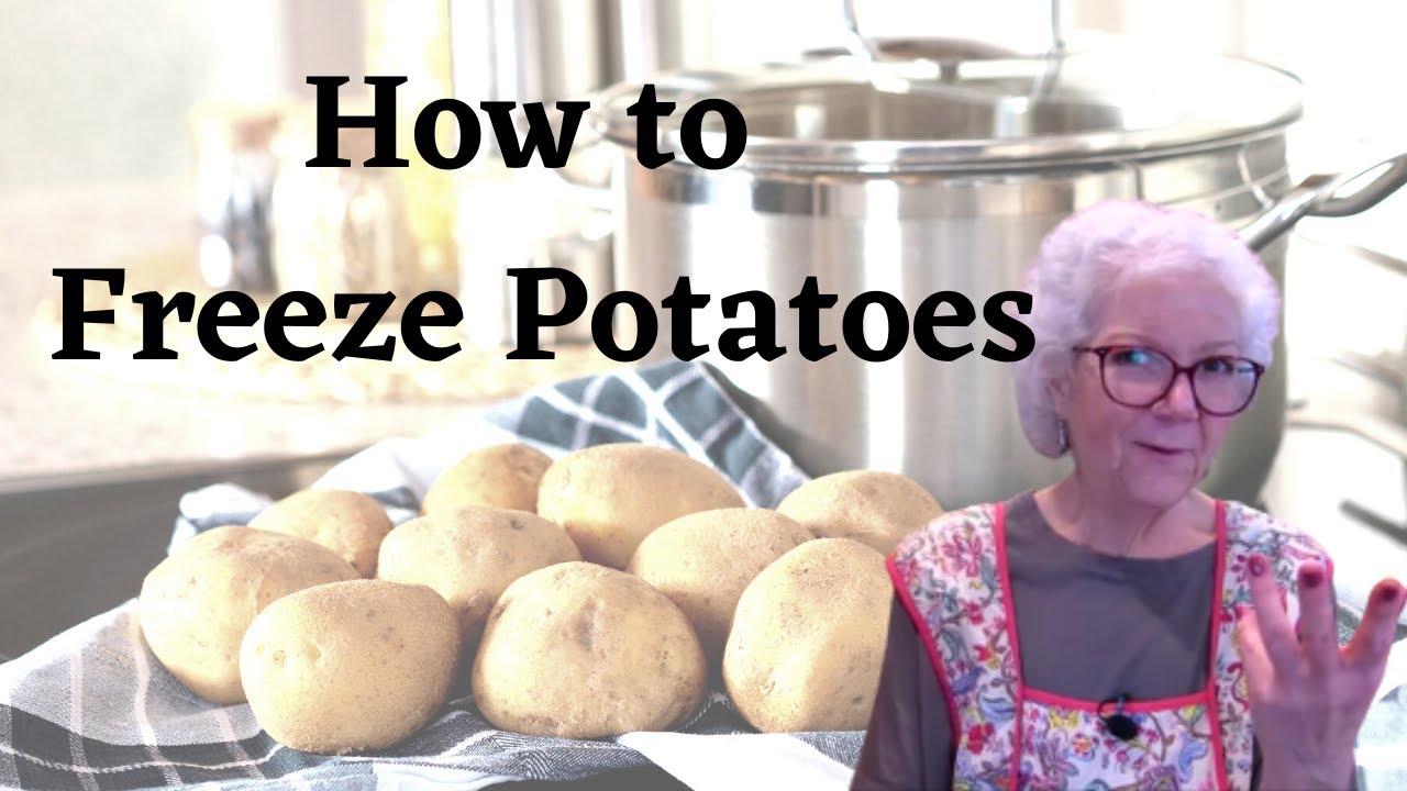 How To Freeze Potatoes | Healthier, More Delicious Frozen Potatoes Made in Your Kitchen!