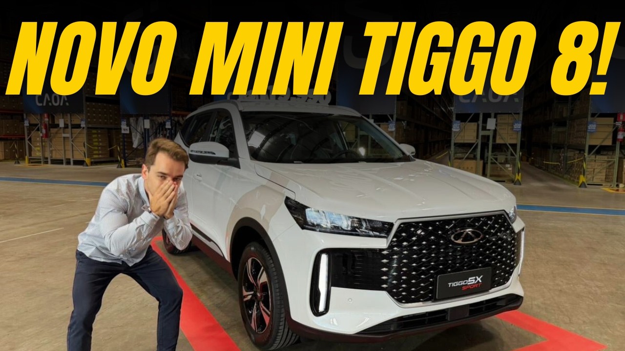 NOVO TIGGO 5X 2027 Por R$119 MIL REAIS! É um MINI TIGGO 8? Esse Carro Vai Mexer Muito com o Mercado!