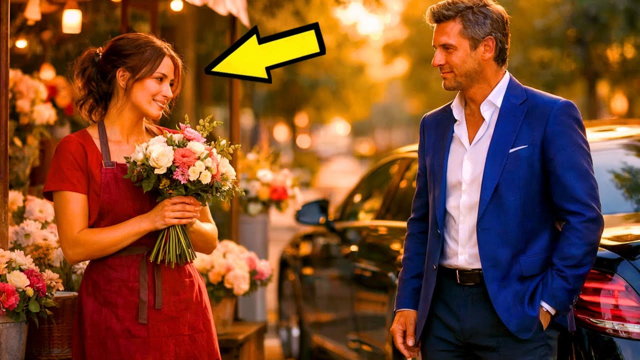 THE MILLIONAIRE STOPPED TO BUY FLOWERS…BUT FATE PUT LOVE IN HIS PATH