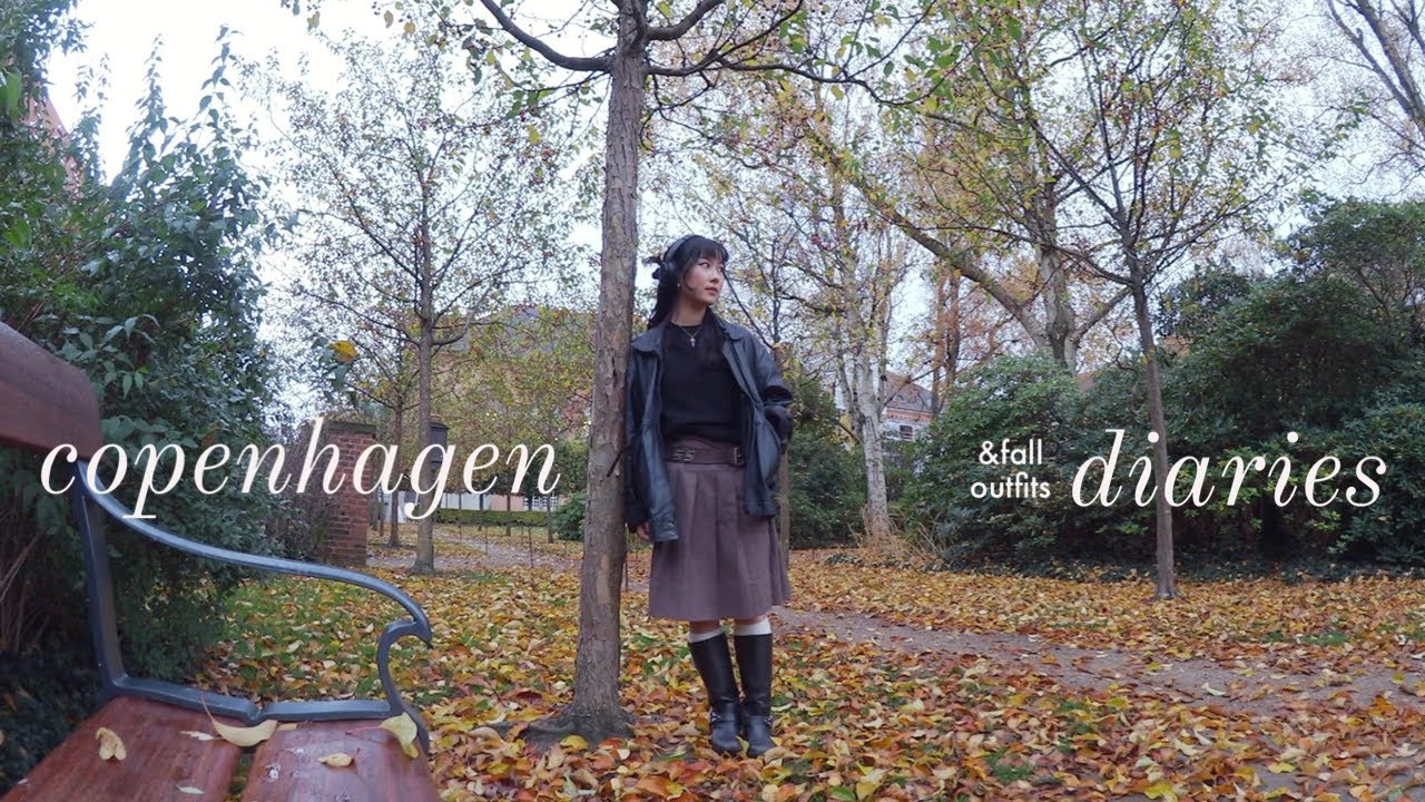 life in copenhagen 🐈 fall outfits, trip to aarhus, and daily life (study abroad diary 6)