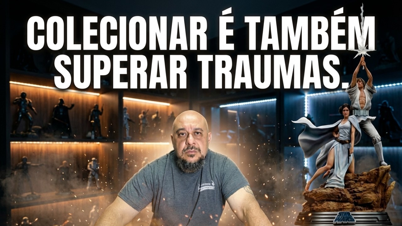 Colecionar é também superar traumas de infância. Uma nova estátua trouxe a tona uma ferida.
