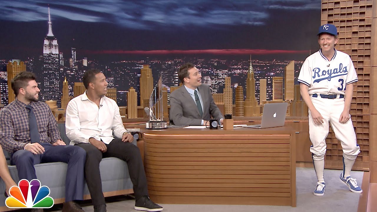 Eric Hosmer & Salvador Perez Meet Rapping 1986 Bret Saberhagen