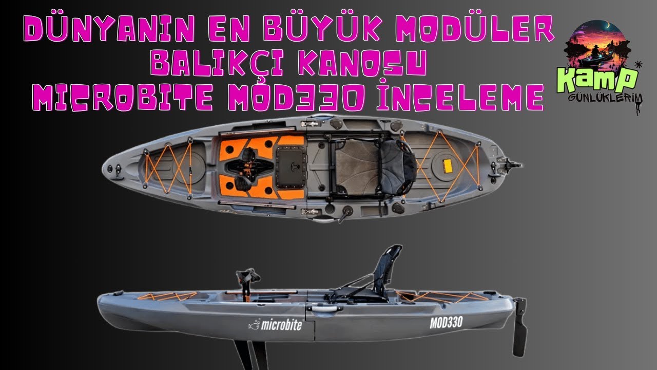 MICROBITE MOD 330 KANO DETAYLI İNCEMELE  #Kamp #Balıkavı #Kano #lrf #spin