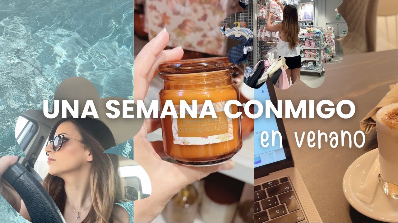 ☀️🛍️🧋UNA SEMANA CONMIGO en VERANO 🎀🌊