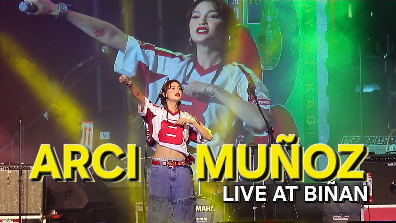 ARCI MUÑOZ LIVE at BIÑAN DAY CONCERT 2025
