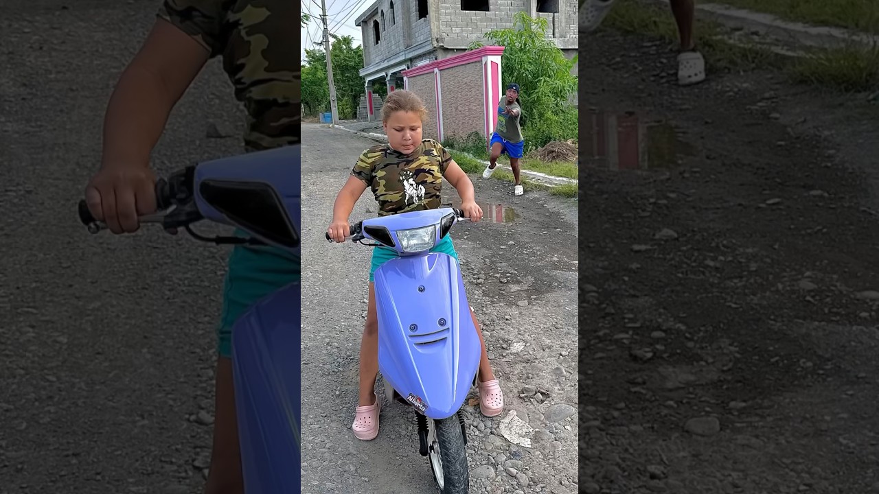 La ni&ntilde;a quiere correr pasola 🛵🤣 #viral #pasola #humor #comedia #motocross #moto #short #comedy